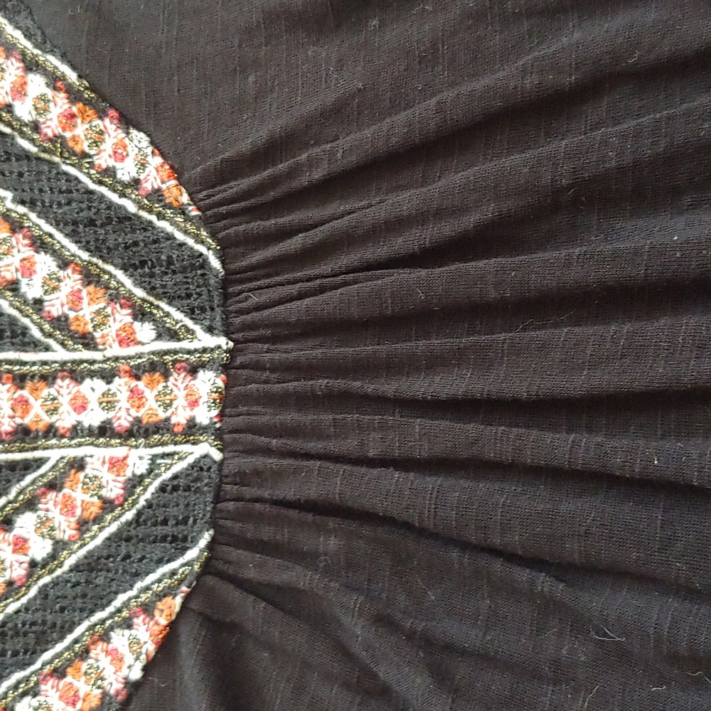 LUCKY BRAND TEE WITH LACE AND EMBROIDERY - Picture 6 of 12